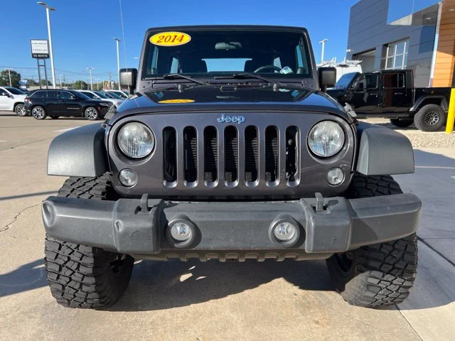 Used 2014 Gray Jeep Unlimited Sport image 8