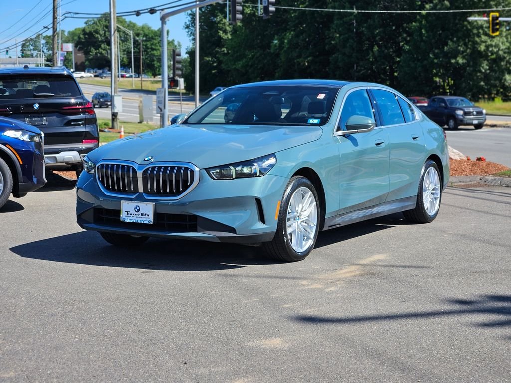 Certified Used 2025 Green BMW 530i xDrive image 3