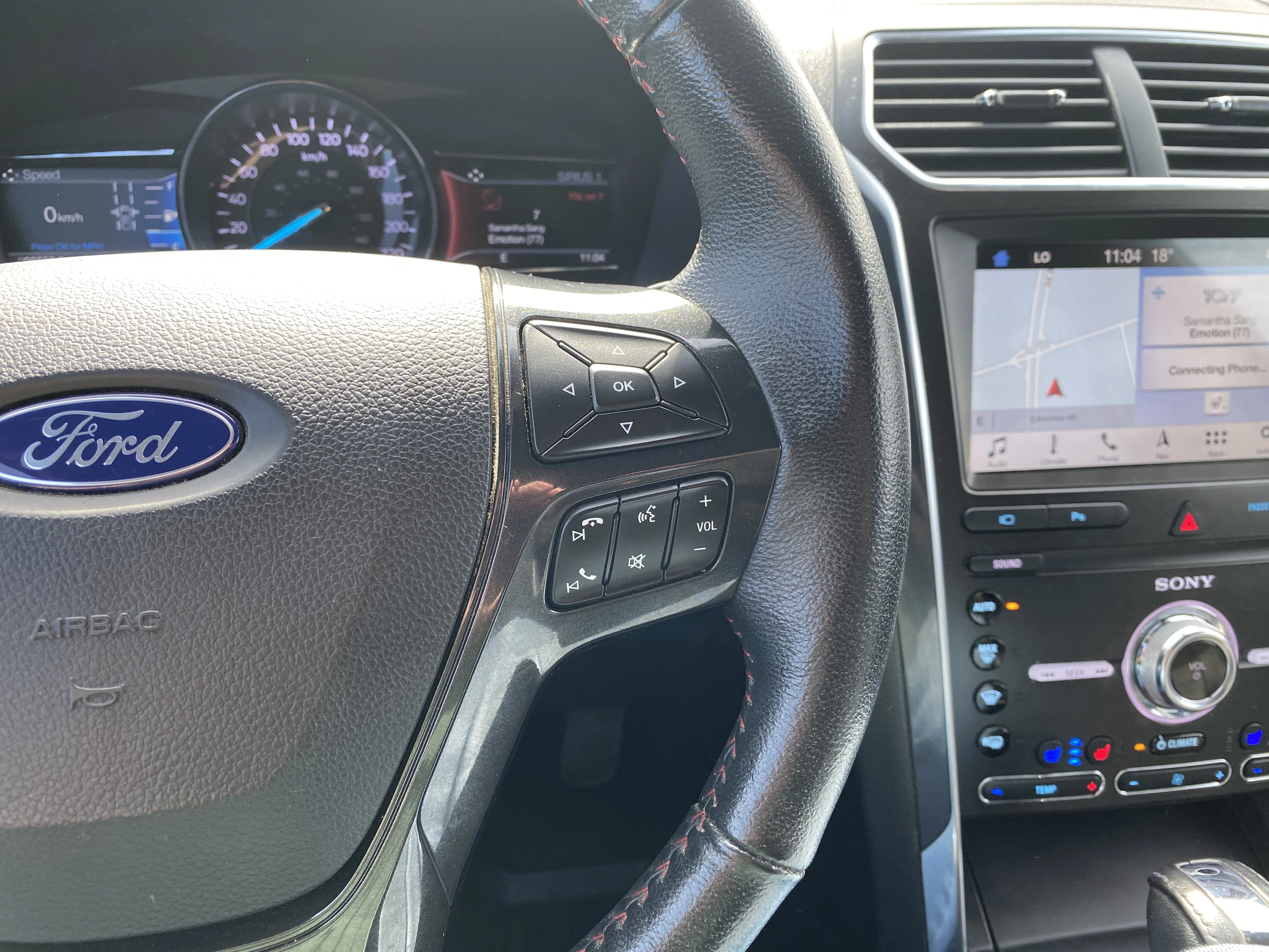 Used 2019 Black Ford Sport 4WD * SUNROOF * NAVIGATION * AMBIENT LIGHTING * image 13