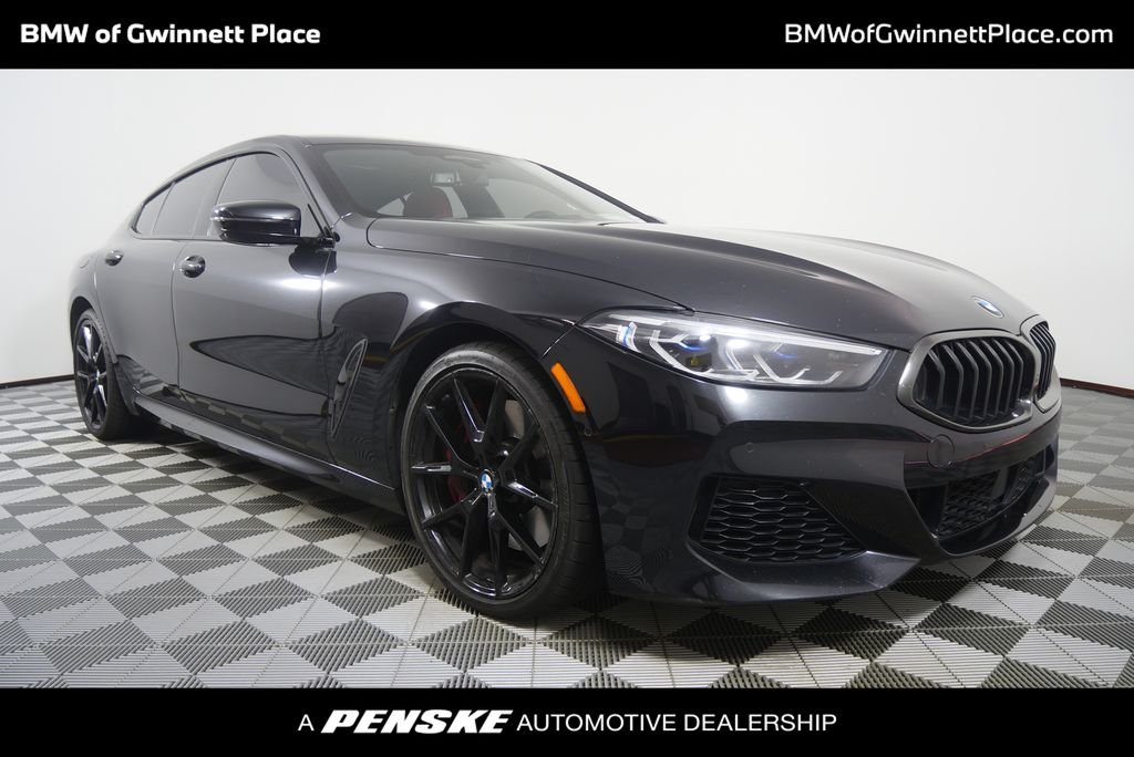 Used 2020 Black Sapphire Metallic BMW 840 image 1