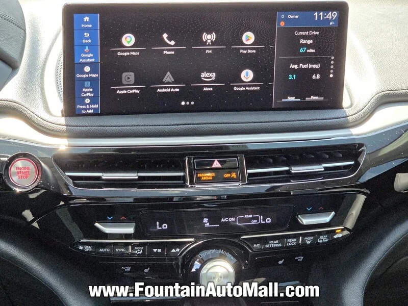 Used 2025 Platinum White Pearl Acura FWD image 12