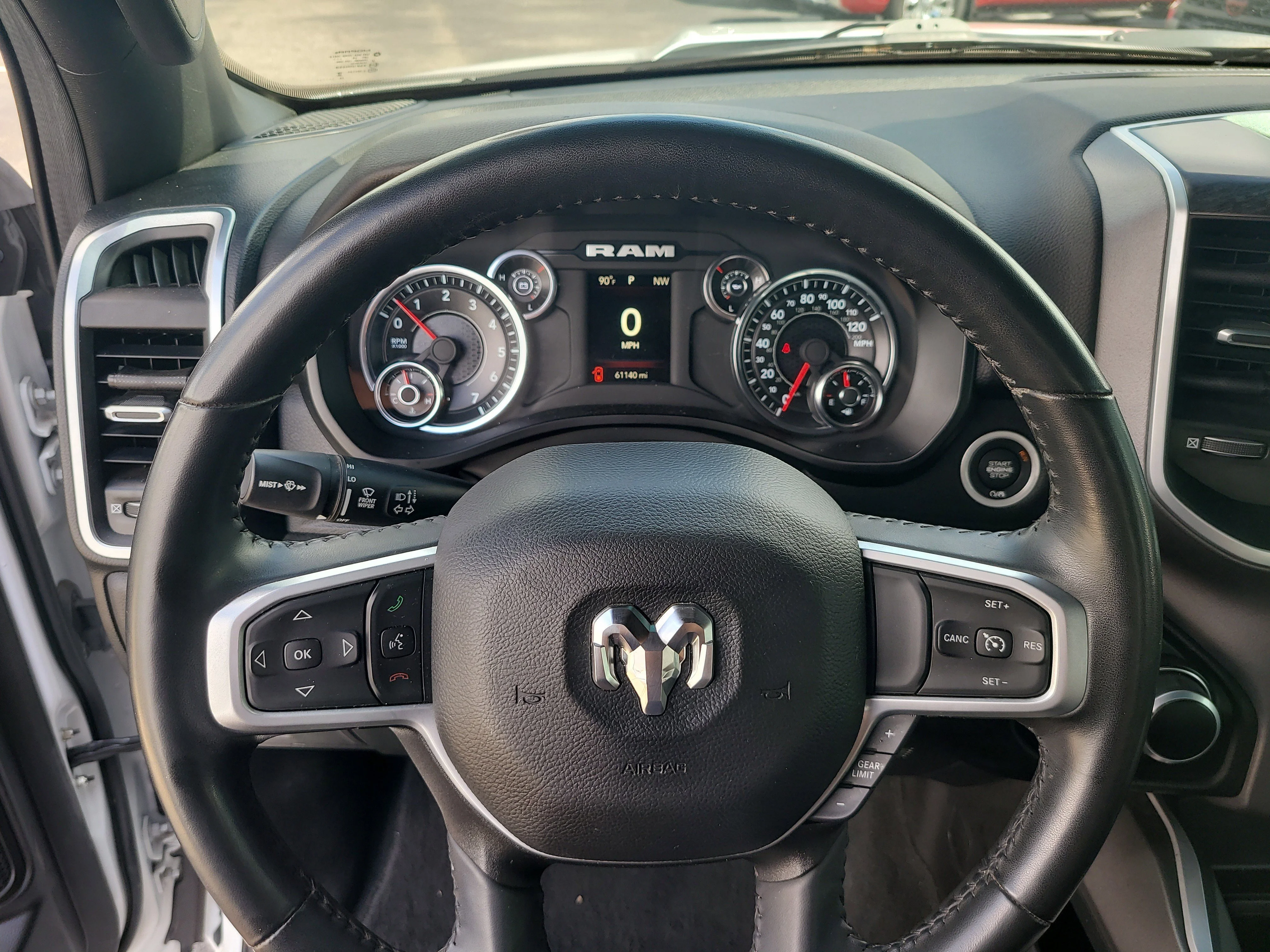 Used 2023 Bright White Clearcoat Ram Big Horn image 26