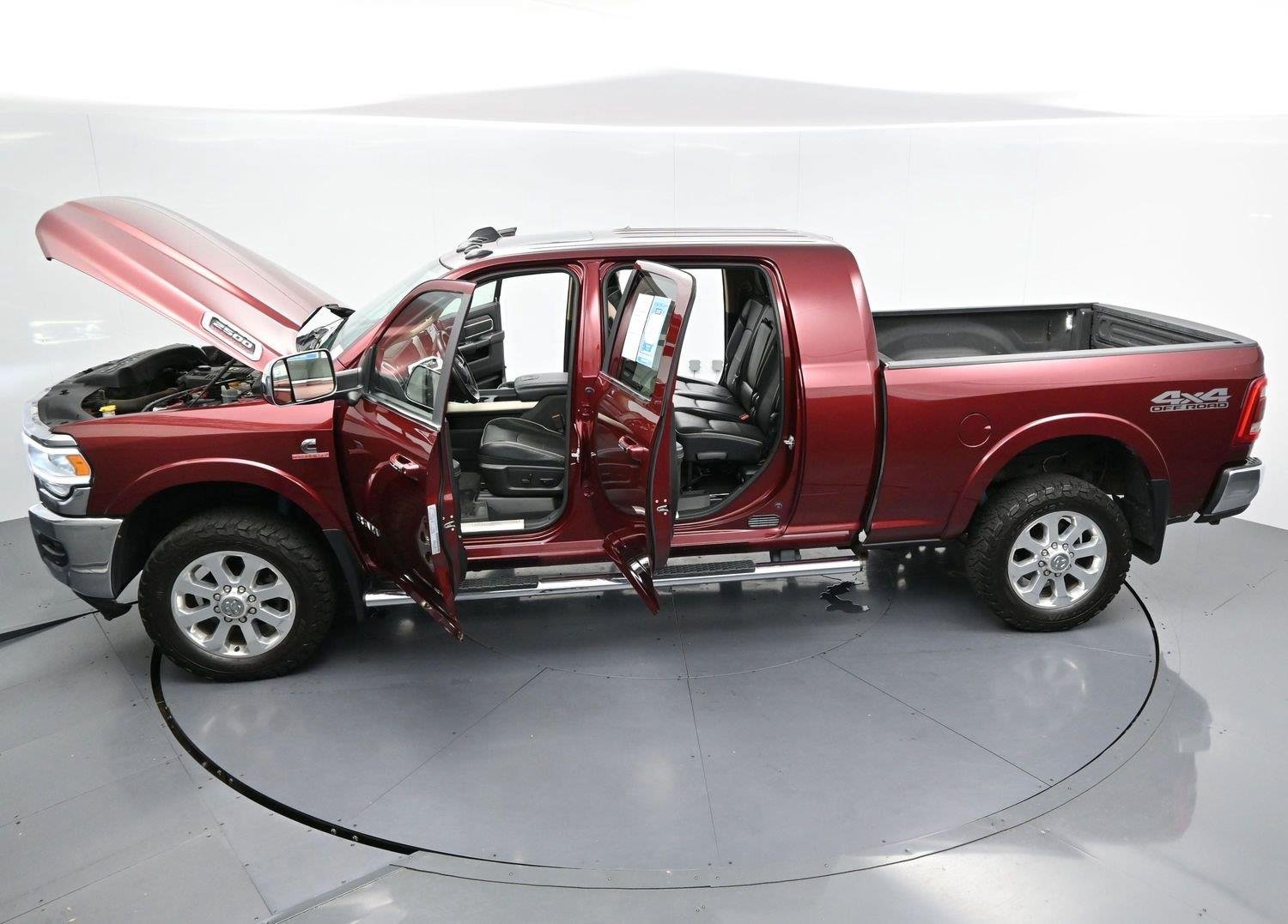 Used 2021 Delmonico Red Pearlcoat Ram Laramie image 46