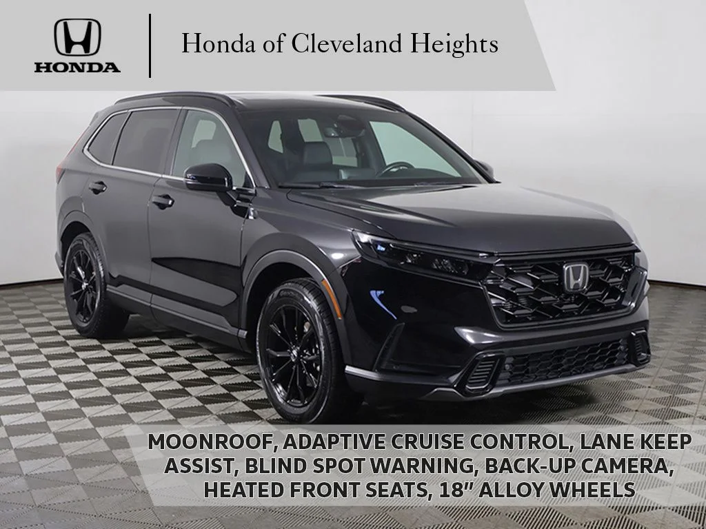 Certified Used 2024 Crystal Black Pearl Honda Sport-L image 1