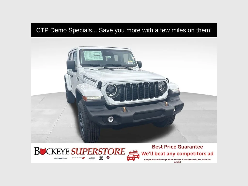 New 2026 Bright White Clear-Coat Exterior Paint Jeep 85th Anniversary image 1