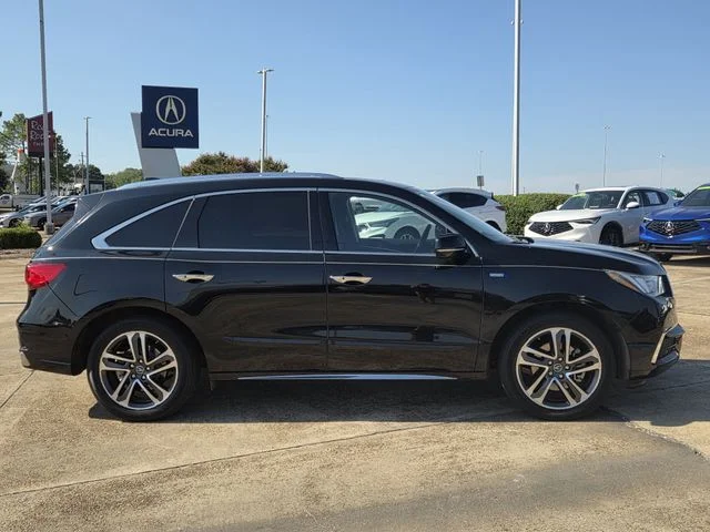 Used 2017 Crystal Black Pearl Acura Sport-Hybrid SH-AWD with Advance package image 3