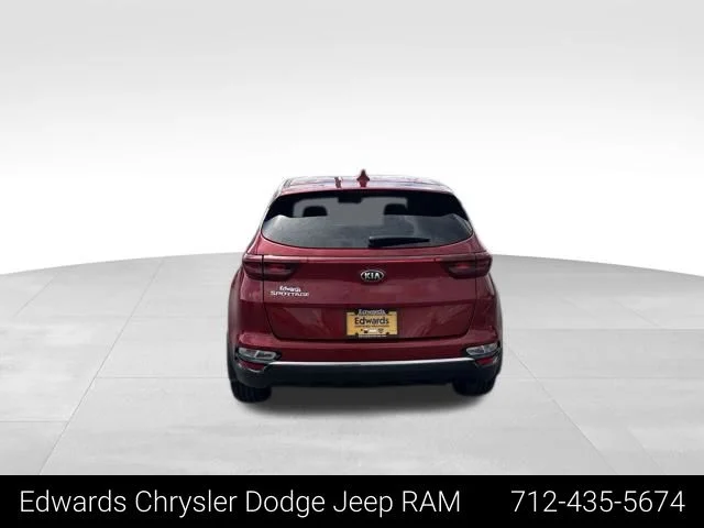Used 2020 Red Kia LX image 7