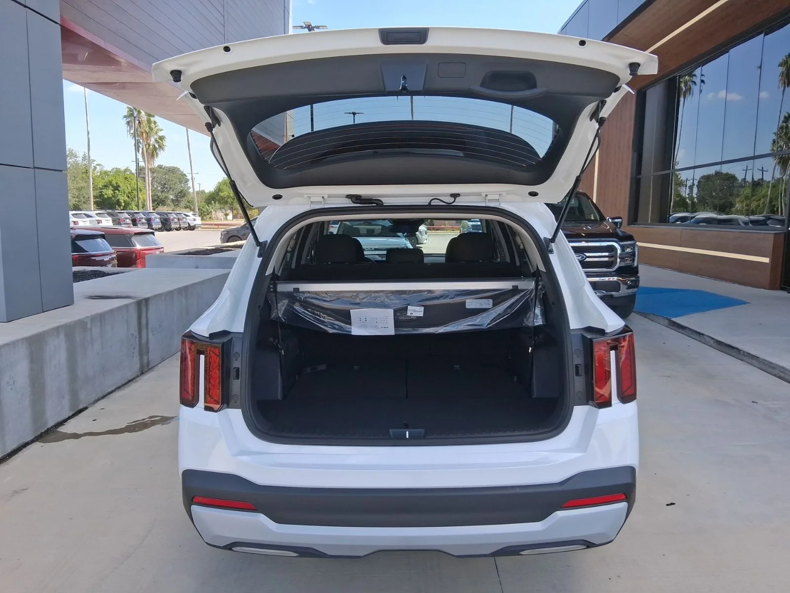 New 2026 White Kia LX image 8