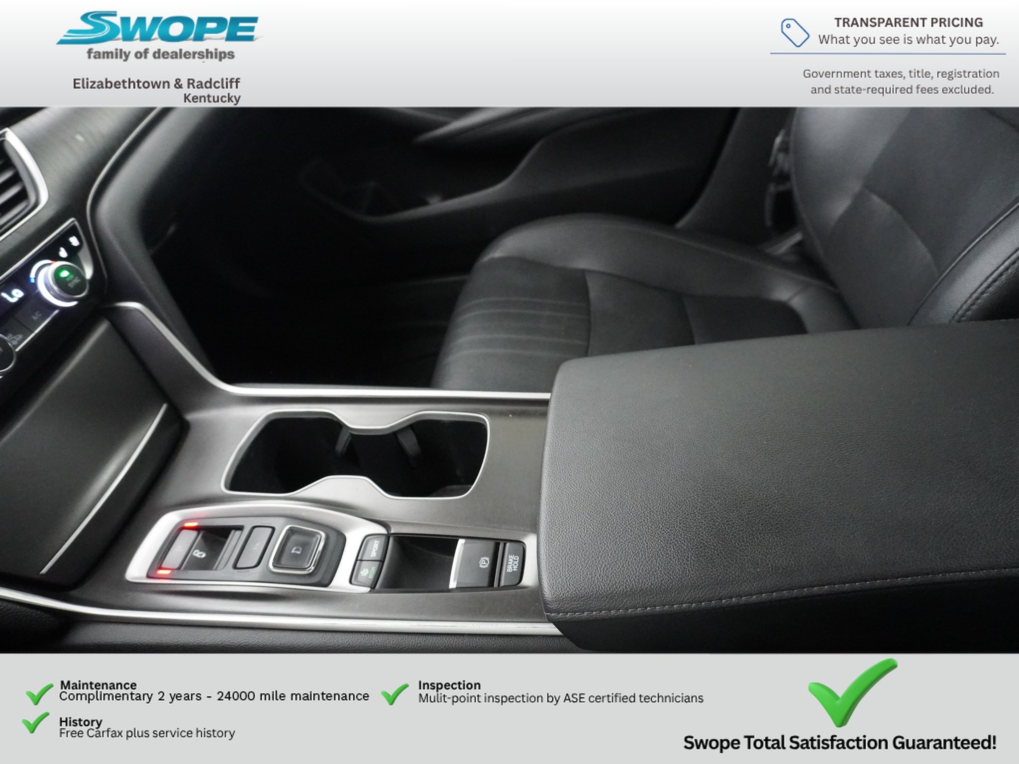Used 2019 Platinum White Pearl Honda Touring 2.0T image 23