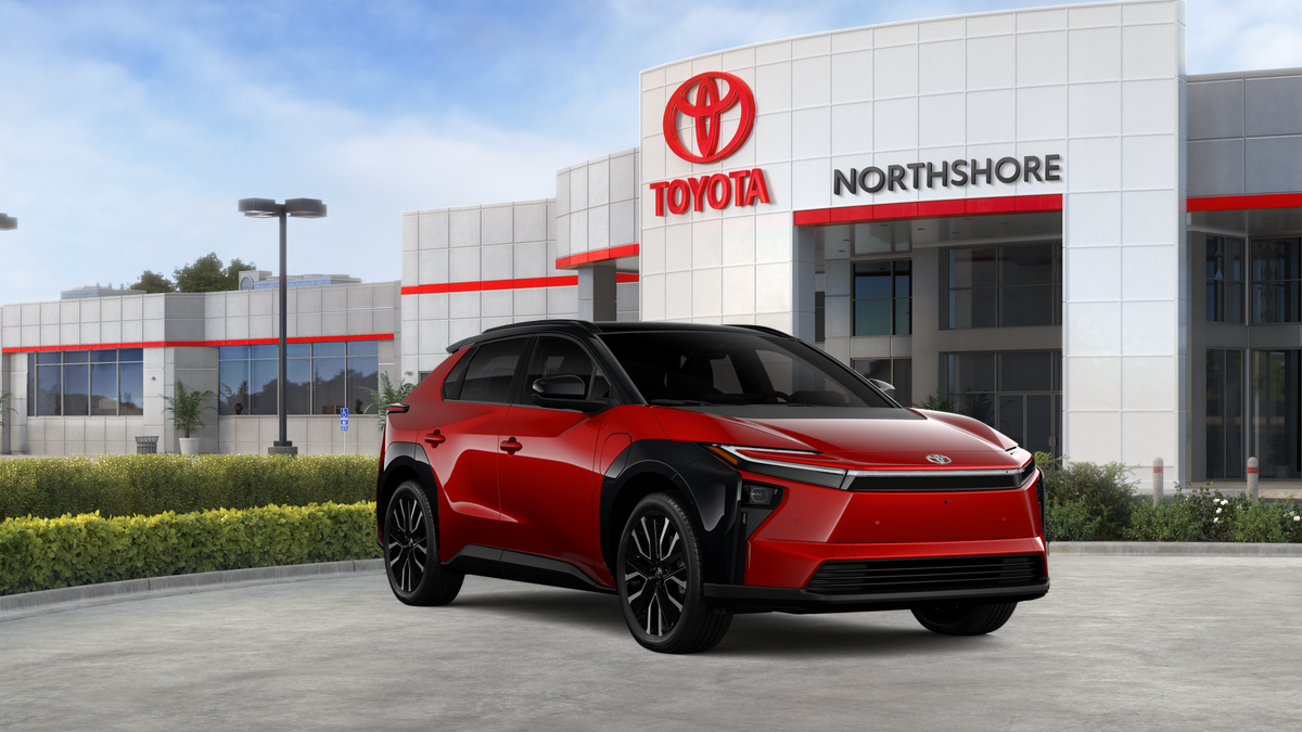 New 2027 Supersonic Red with Midnight Black Metallic roof Toyota Limited image 22