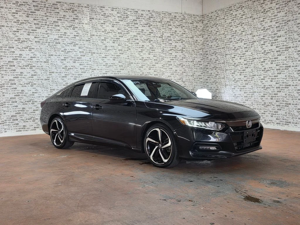 Used 2020 Crystal Black Pearl Honda Sport image 1
