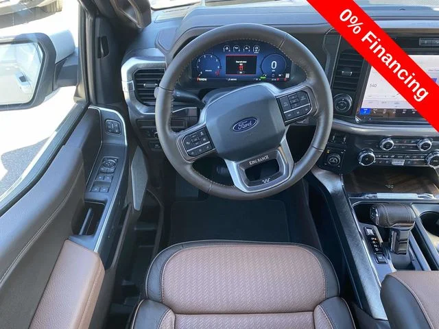 New 2026 Star White Metallic Tri-Coat Ford King Ranch image 4