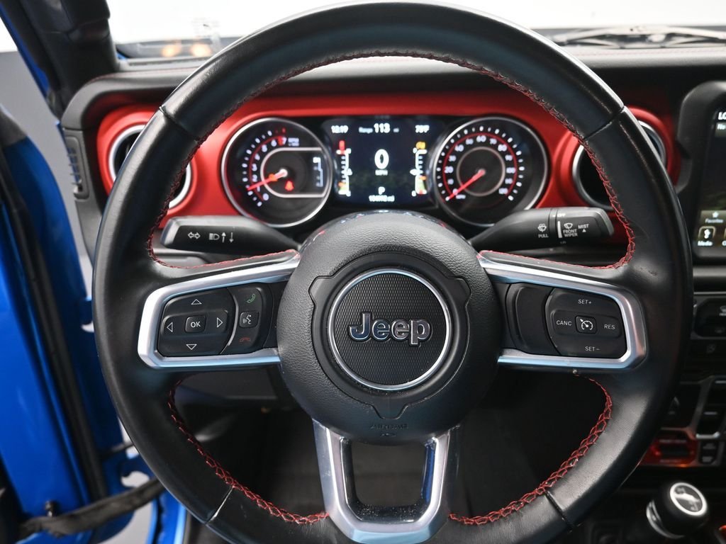 Used 2022 Blue Jeep Rubicon image 6