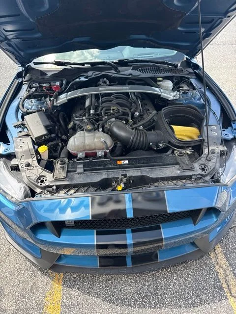 Certified Used 2019 Blue Ford Shelby GT350 image 3