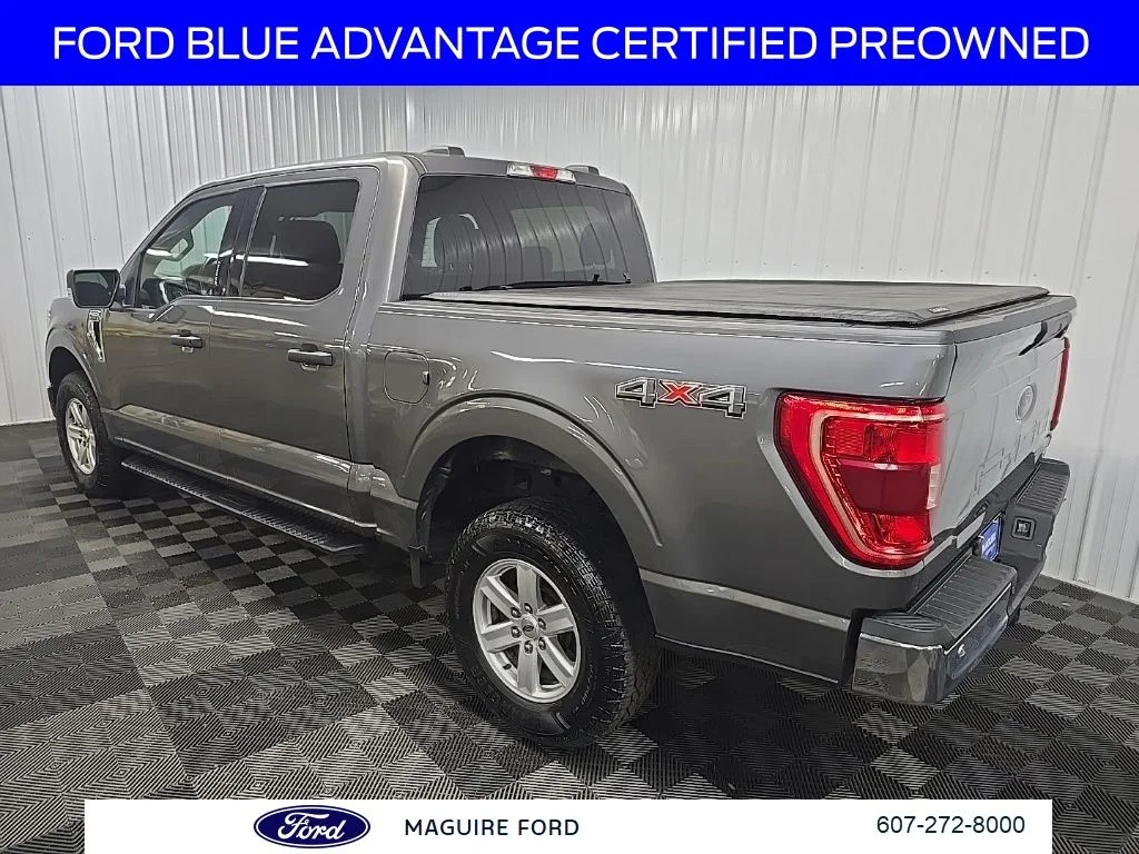Used 2021 Carbonized Gray Metallic Ford XLT image 12