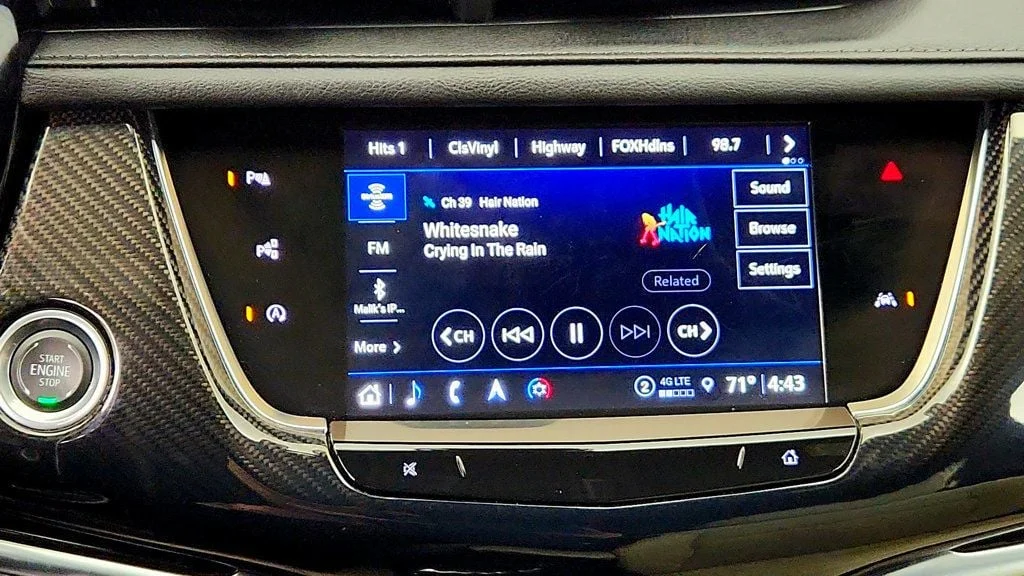 Used 2024 Crystal White Tricoat Cadillac AWD 4dr Sport w/ Super Cruise & Technology Pkg image 19