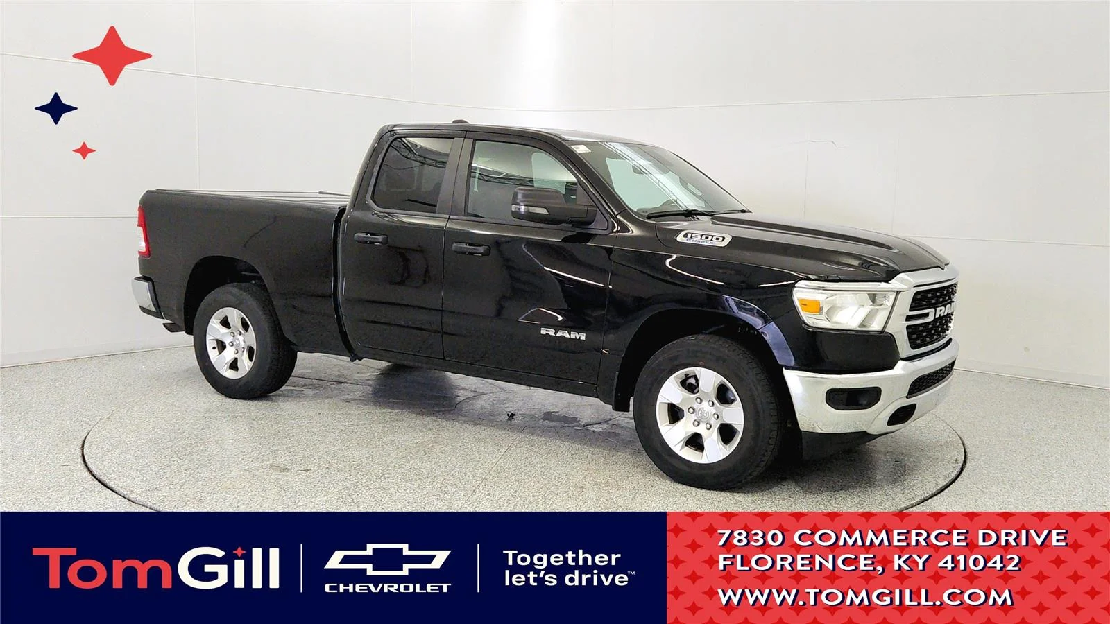 2023 RAM 1500 Big Horn/Lone Star 4x4 Quad Cab 6'4's photo