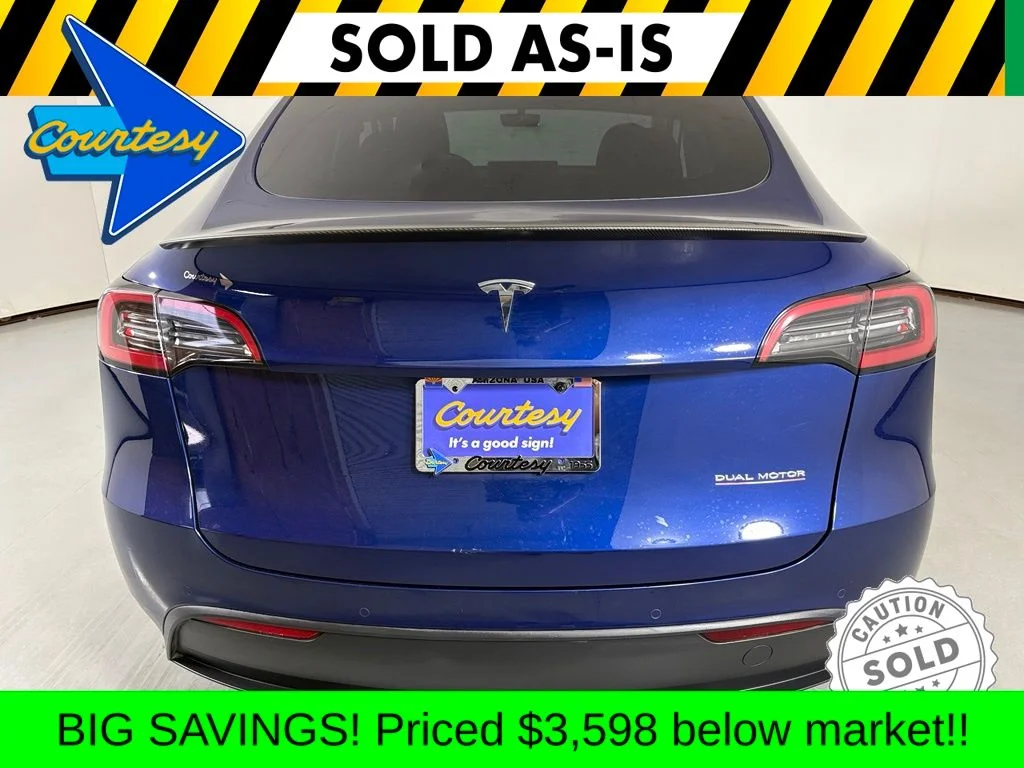 Used 2021 Blue Tesla Performance image 7