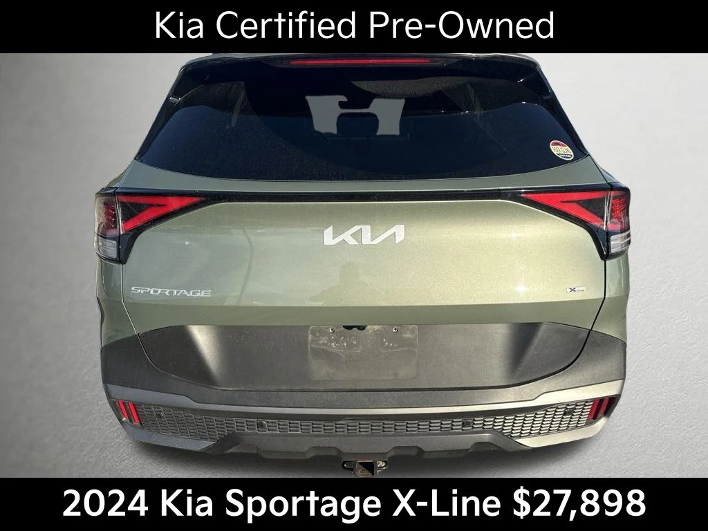 Certified Used 2024 Green Kia X-Line image 5