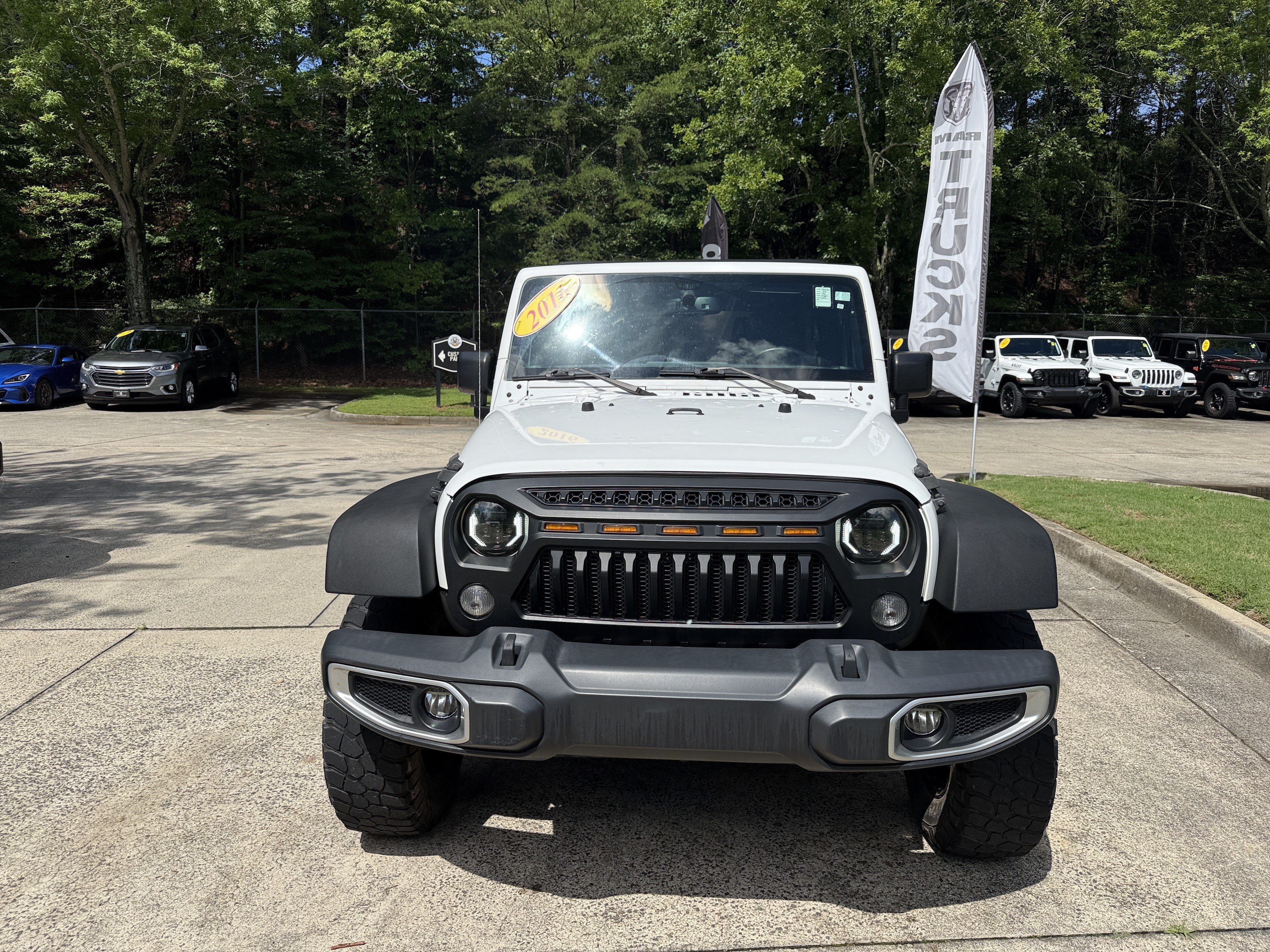 Used 2016 Jeep Wrangler Unlimited Sport S with VIN 1C4BJWDG6GL229842 for sale in Jasper, GA