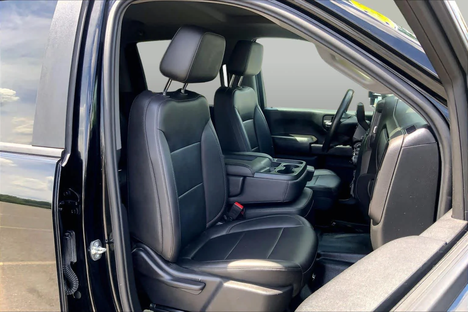 Used 2020 Black Chevrolet Work Truck image 8