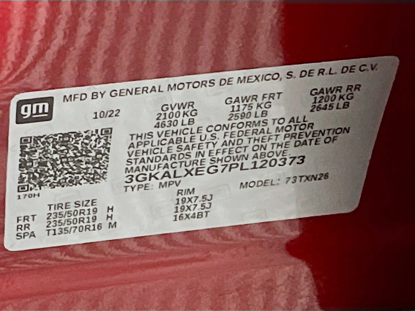 Used 2023 Volcanic Red Tintcoat GMC Denali image 32