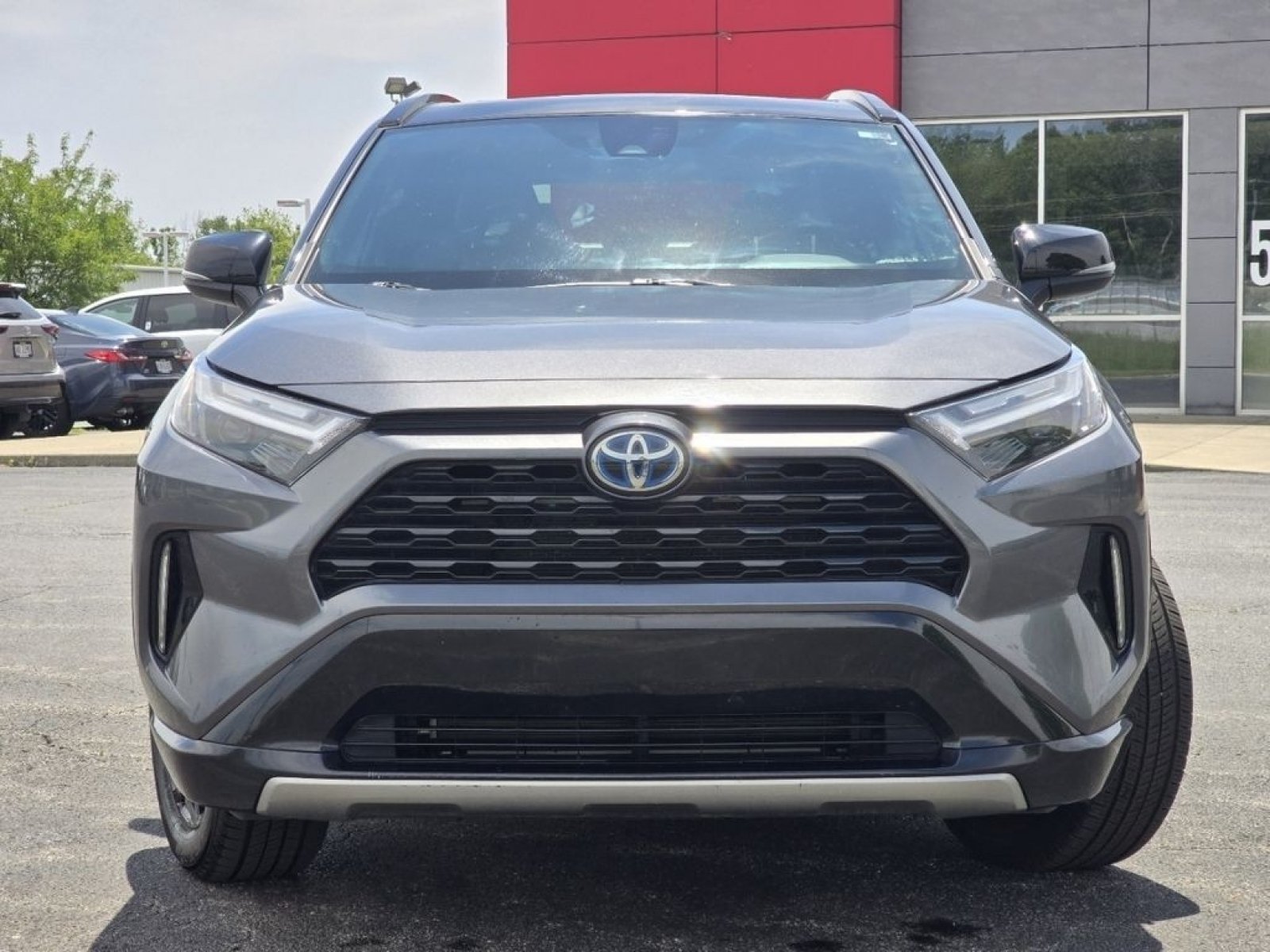 Used 2022 Midnight Black Metallic Toyota XSE image 10