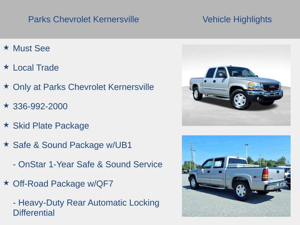 Used 2005 Silver GMC SLT image 6