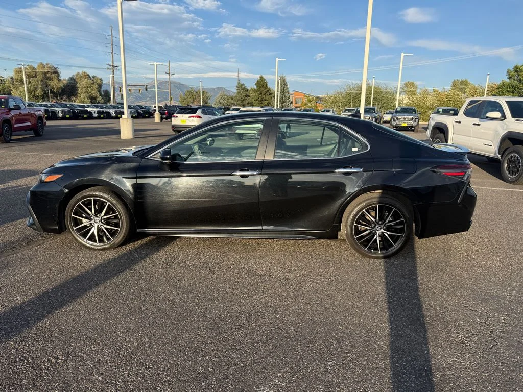 Certified Used 2024 Black Toyota SE image 2