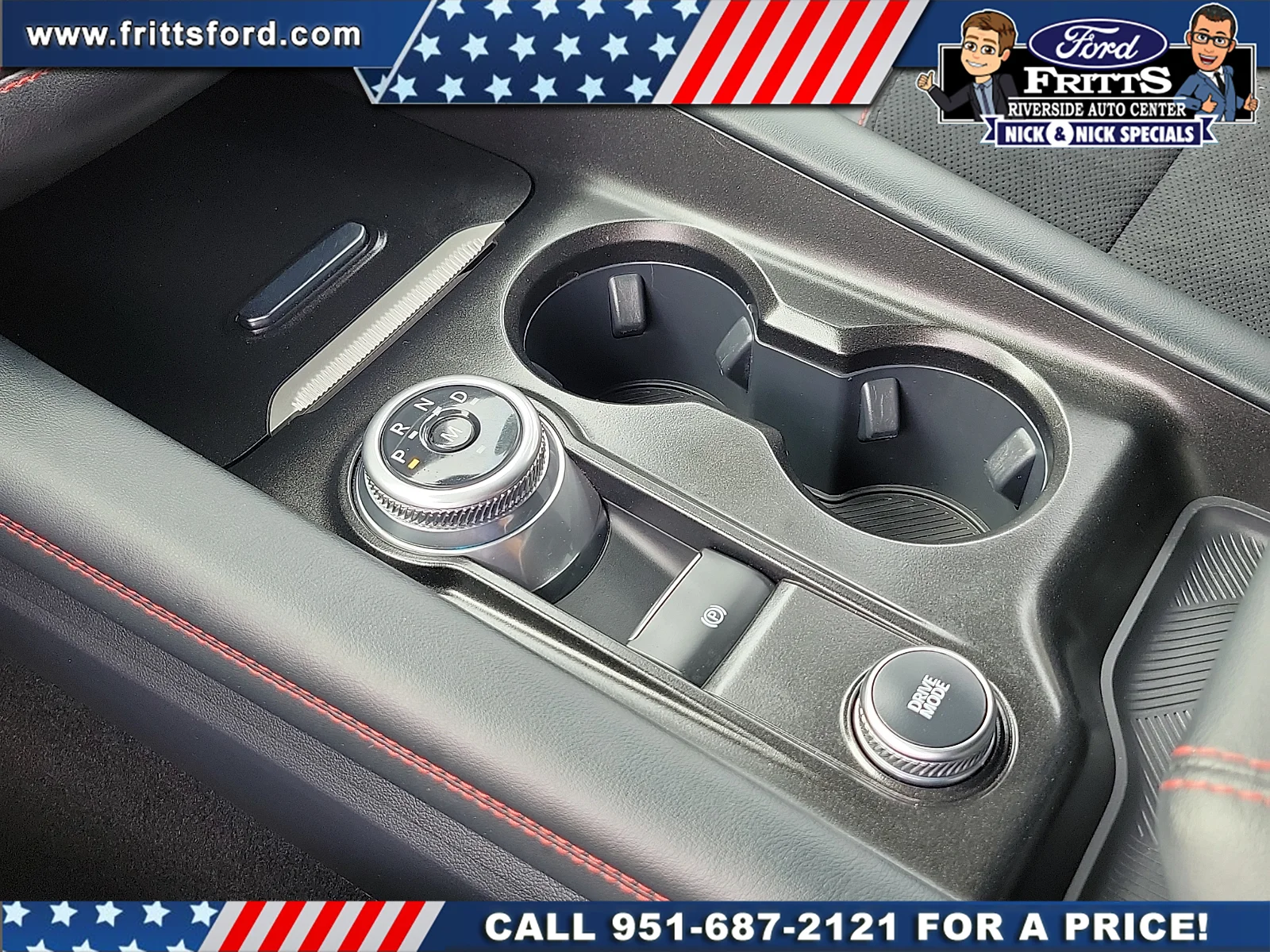 Certified Used 2025 Red Metallic Ford ST image 13