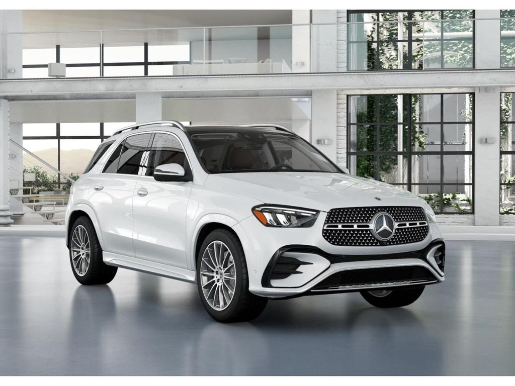 New 2026 MANUFAKTUR Moonlight White Metallic Mercedes-Benz GLE 450 image 10
