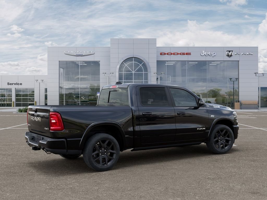New 2026 Diamond Black Crystal Pearl-Coat Exterior Paint RAM Laramie image 4