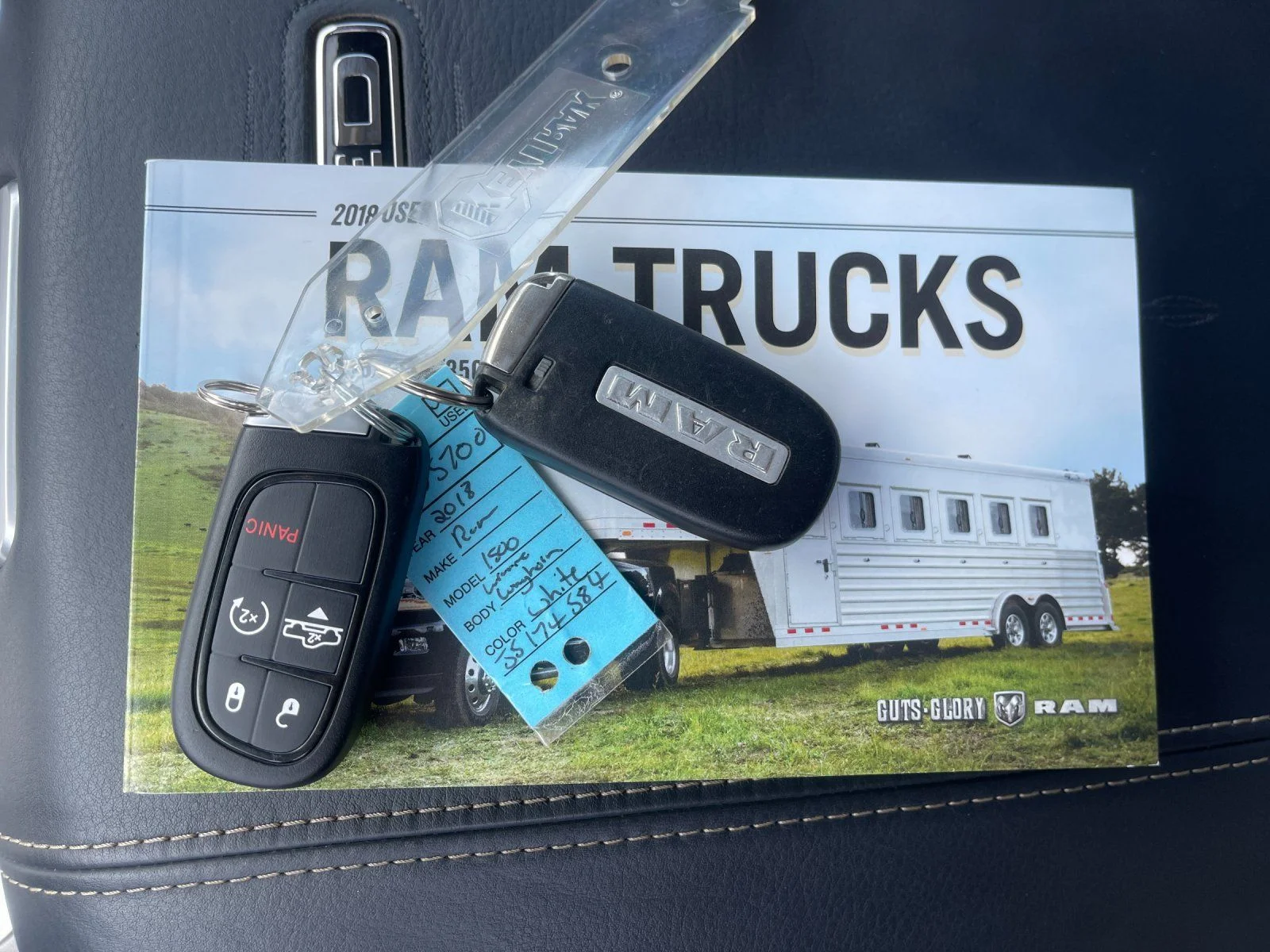 Used 2018 White Ram Laramie Longhorn image 10