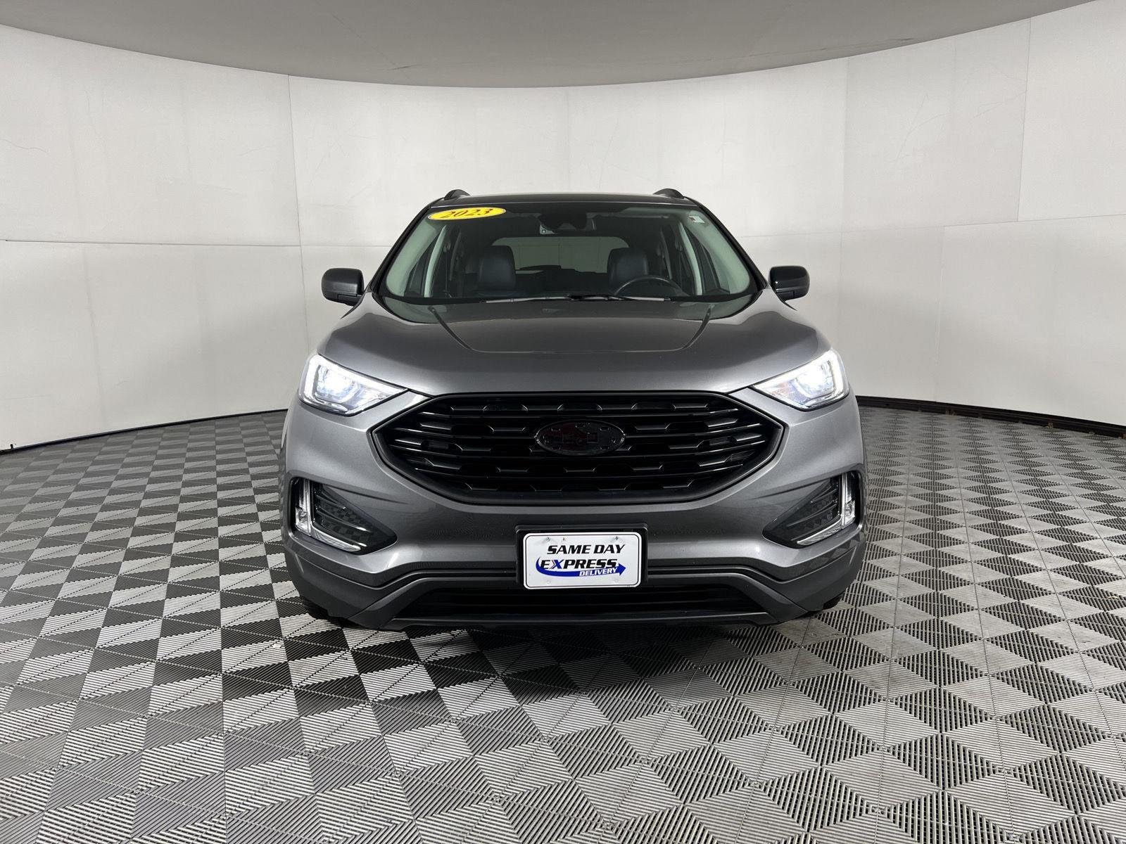 Used 2023 Carbonized Gray Ford SEL image 2