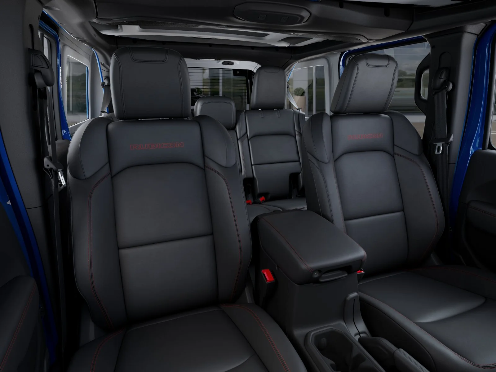 New 2026 Hydro Blue Pearl-Coat Exterior Paint Jeep Rubicon X image 51