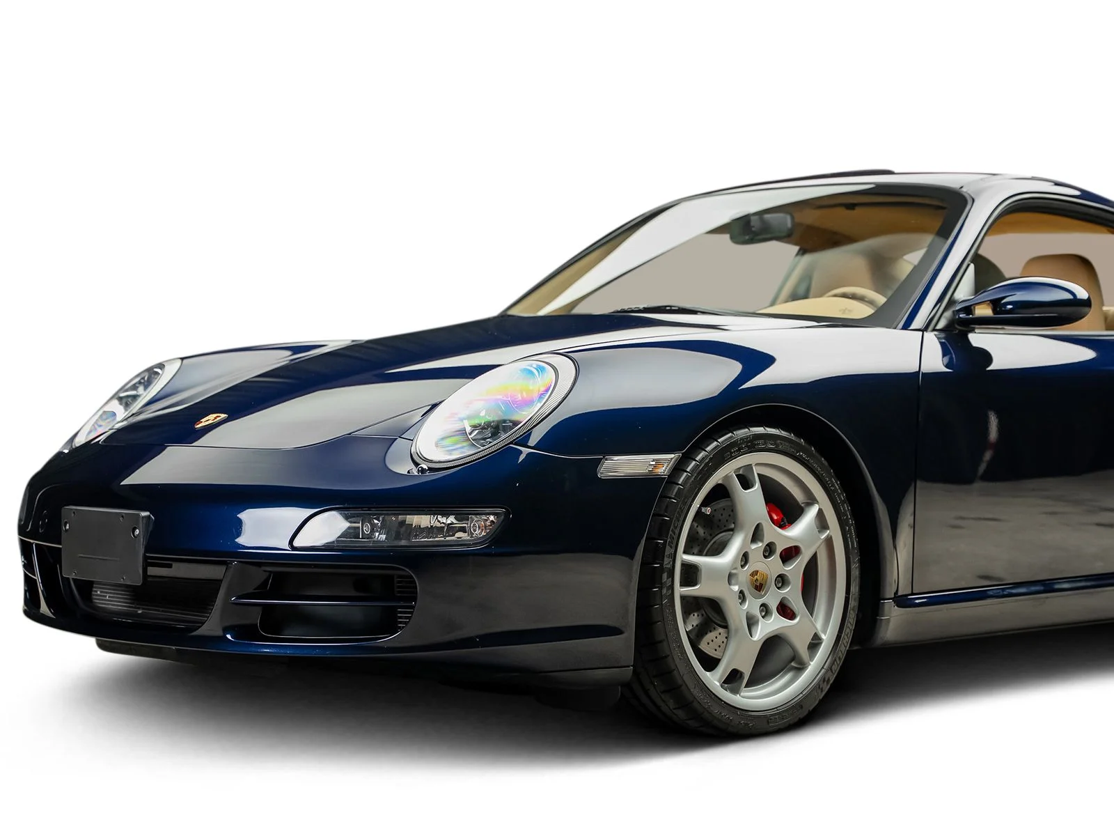 Used 2005 Blue Porsche Carrera S image 8