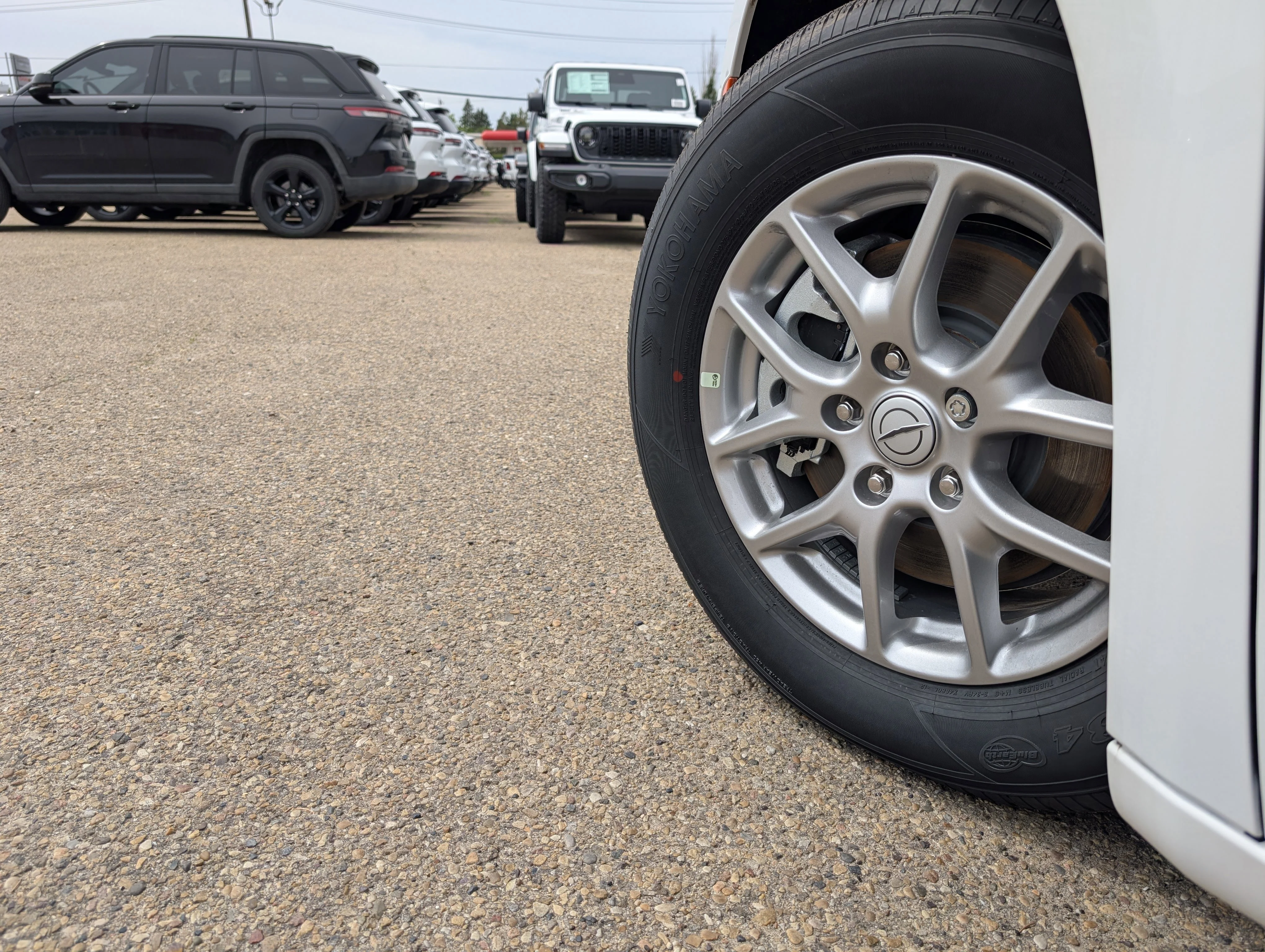 New 2026 Bright White Chrysler SXT image 12