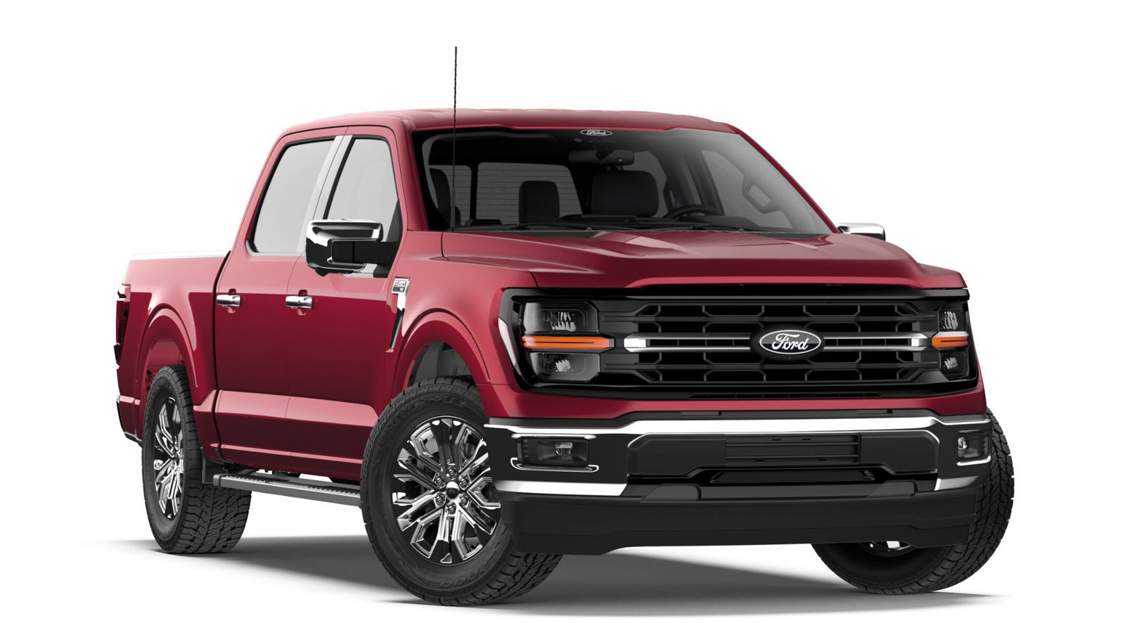 New 2026 Ruby Red Metallic Tinted Clearcoat Ford XLT image 4