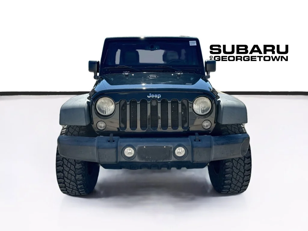 Used 2014 Black Jeep Unlimited Rubicon image 2