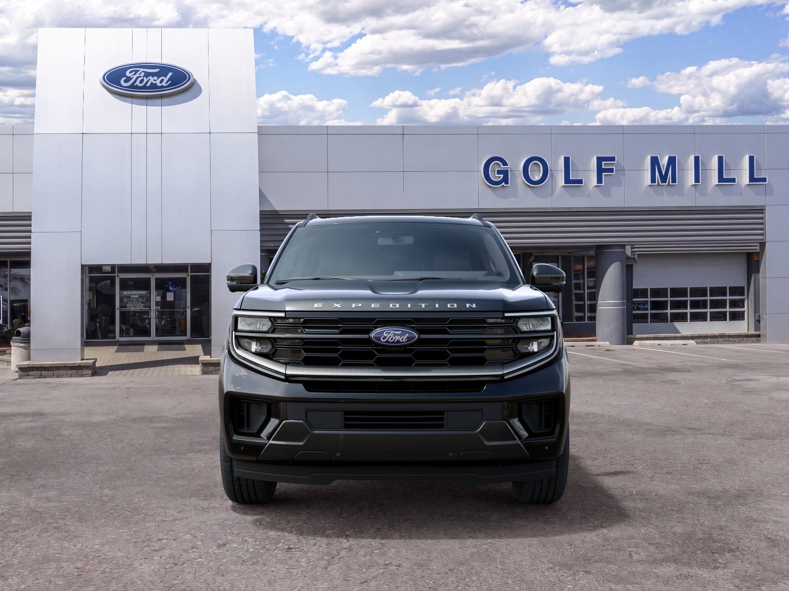 New 2027 Agate Black Metallic Ford Platinum image 6