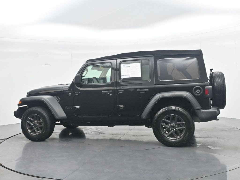 Used 2024 Black Clearcoat Jeep Sport S image 8