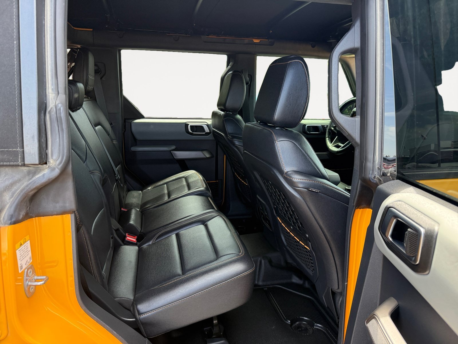 Certified Used 2022 Orange Metallic Ford Badlands image 18