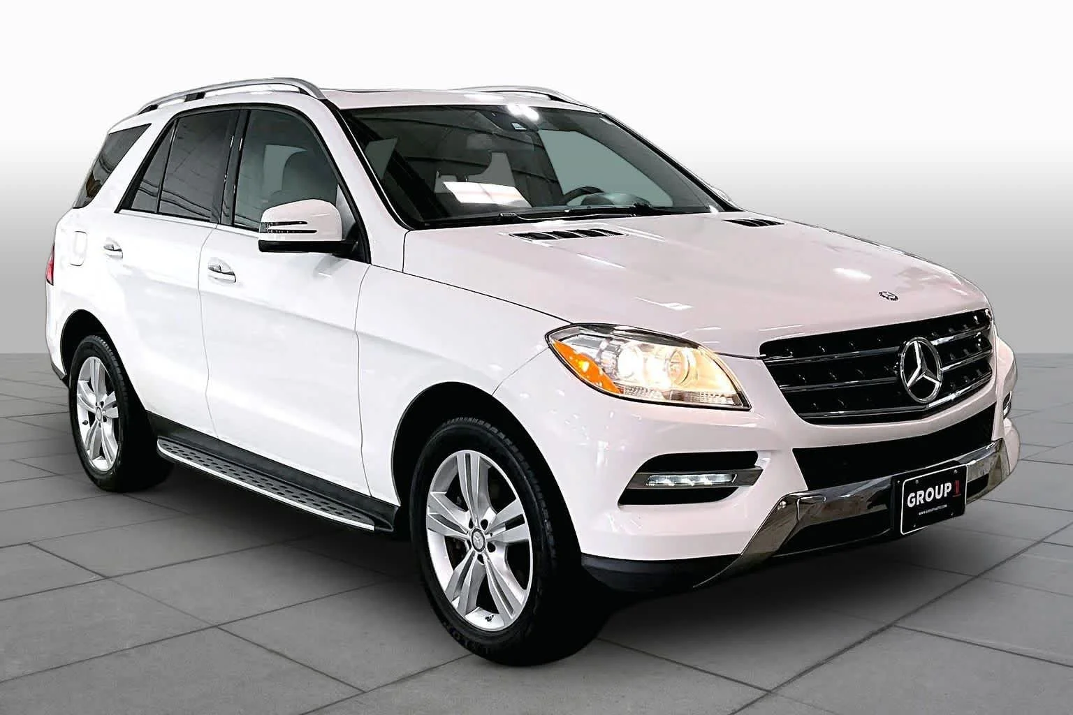 Used 2015 Polar White Mercedes-Benz ML 350 image 3