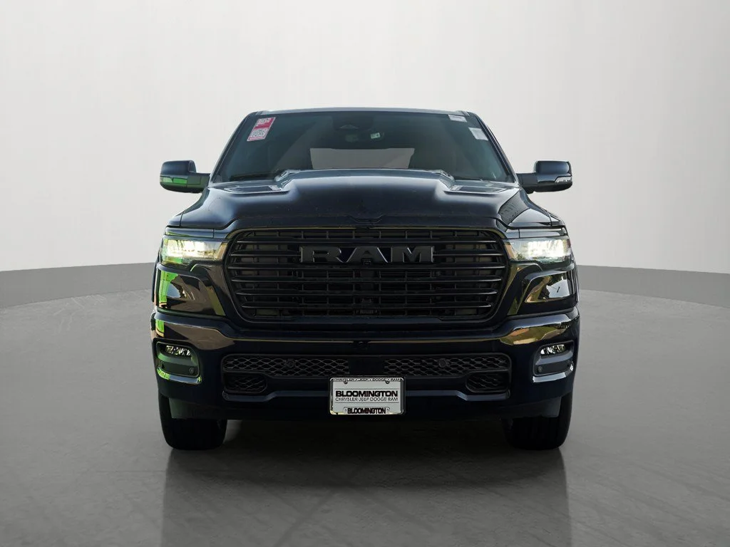 New 2026 Diamond Black Crystal Pearlcoat RAM Laramie image 2