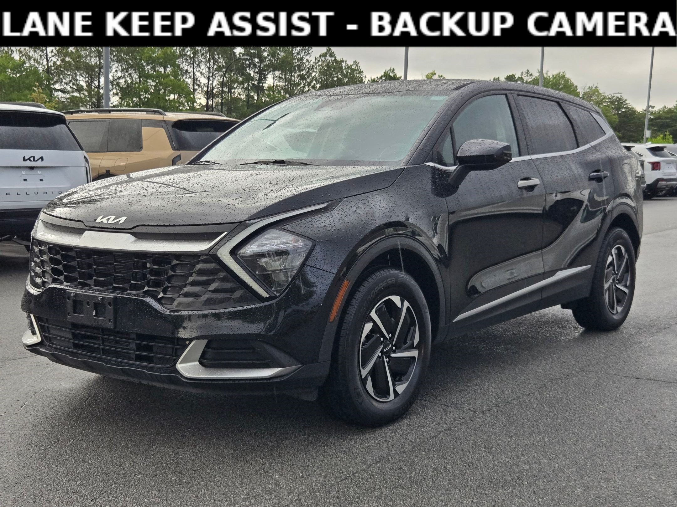 Used 2023 Fusion Black Kia LX image 3