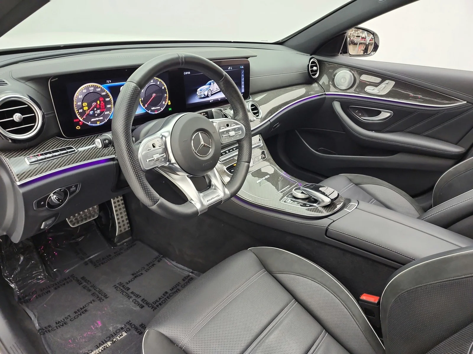 Used 2019 designo Diamond White Metallic Mercedes-Benz AMG® E 63 S 4MATIC+ Sedan image 12