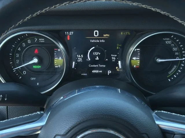 Used 2022 Gray Jeep Unlimited Sahara 4xe image 23