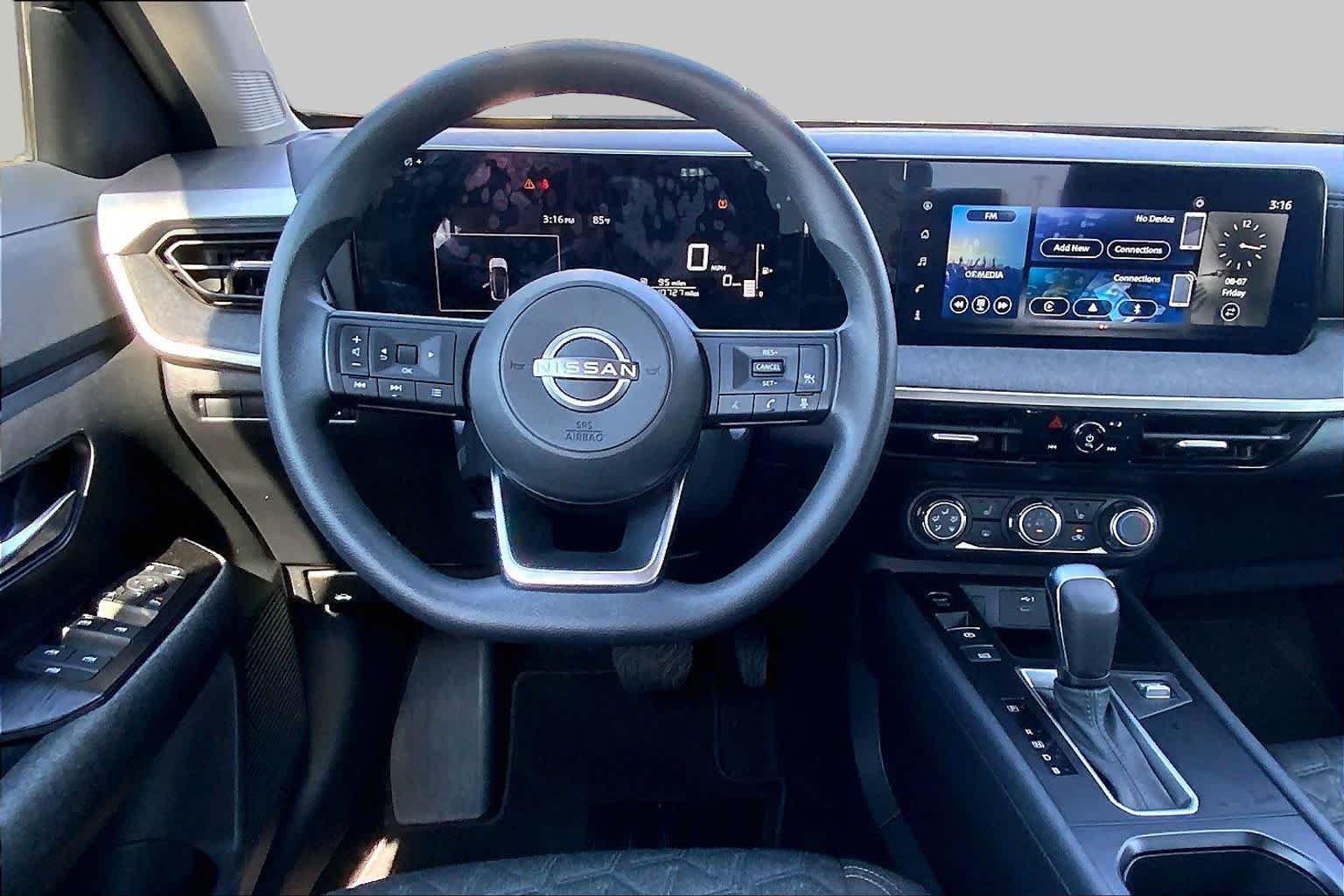 Used 2025 Super Black Nissan SV image 6