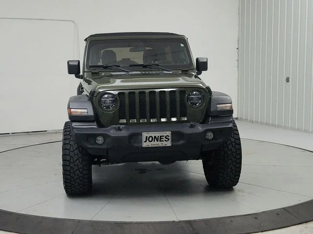 Used 2020 Green Jeep Unlimited Sport S image 3