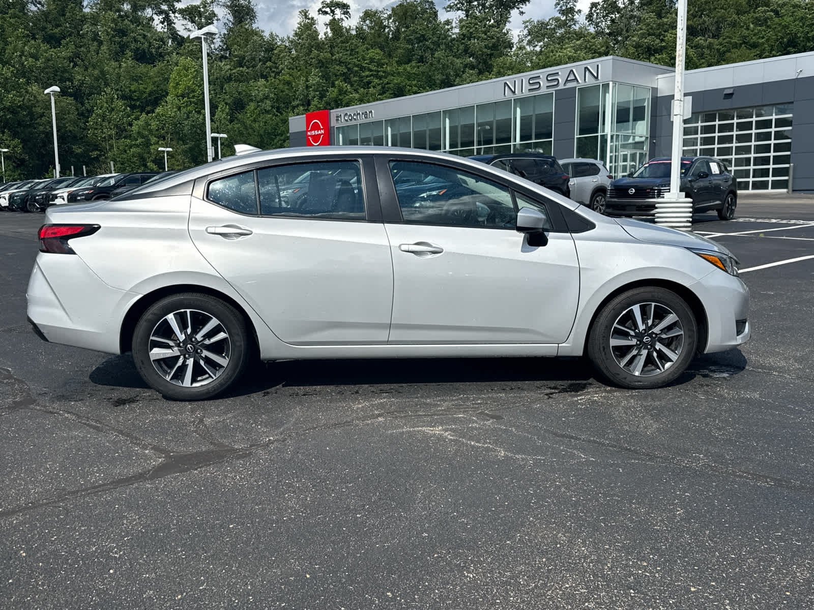Certified Used 2025 Brilliant Silver Metallic Nissan SV image 11